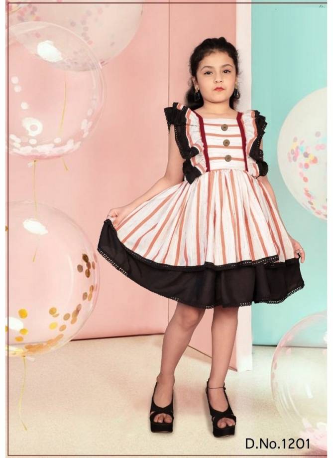 Arya 6 Zee Frock Western Latest Cotton Stylish Designer Kids Wear Collection 